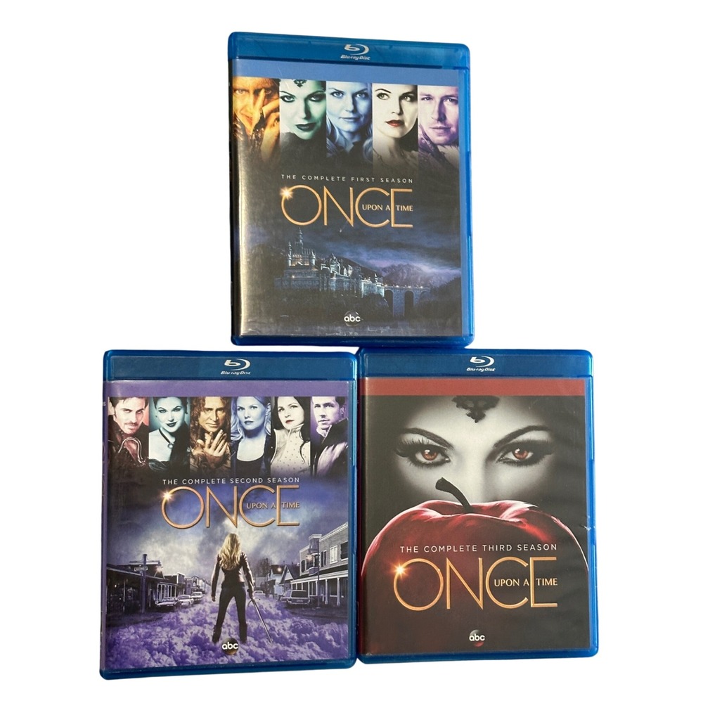 Once Upon a Time Complete Seasons 1 2 3 Blu-ray Set ABC Studios Fantasy Drama
